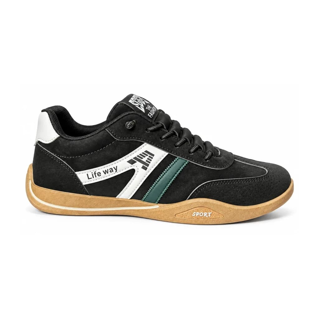 Lifeway Retro Classic Sneakers - Black — Lifestyle